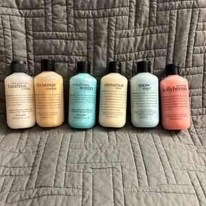 Philosophy Body Wash 6oz set of 6